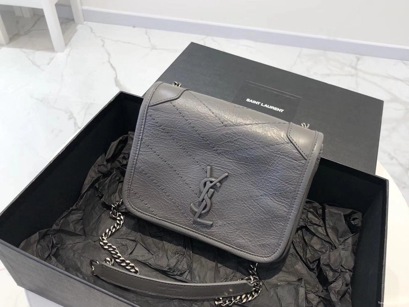 Tony Luxuries YSL CHAIN NIKI WALLET 0803